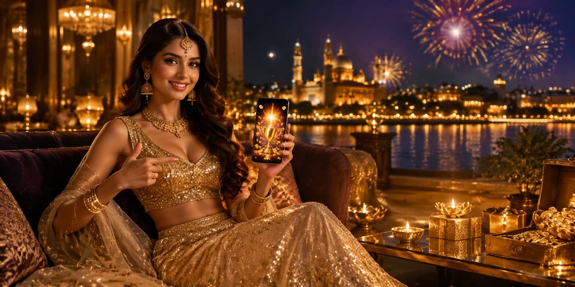 Indian user managing payouts on mobile payment app